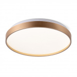Midlait Lámpara LED para Techo Gala, Interiores, Luz Neutra, 18W, 1080 Lúmenes, Dorado