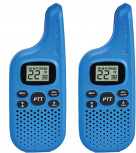 Midland Radios Portátiles de 2 Vías T20, 22 Canales, Azul