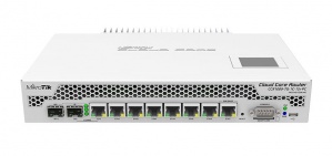 Router Mikrotik Gigabit Ethernet Firewall CCR1009-7G-1C-1S+PC, Alámbrico, 18Gbit/s, 7x RJ-45
