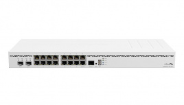 ﻿Router MikroTik Gigabit Ethernet CCR2004-16G-2S+, Alámbrico, 16x RJ-45 GE, 2x SFP+