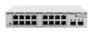 Switch MikroTik CSS318-16G-2S+IN, 16 Puertos Gigabit Ethernet 10/100/1000, 2 Puertos SFP+, 72 Gbit/s, No Administrado