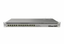 Router MikroTik Gigabit Ethernet RouterBoard, Alámbrico, 13x RJ-45 ― incluye SSD M.2 60GB para Base de Datos Dude