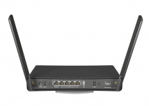 Router MikroTik  hAP ac3, 867 Mbit/s, 5x RJ-45,  Doble banda (2,4 GHz / 5 GHz), 2 Antenas Externas de 3dBi