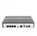 Milesight NVR de 8 Canales MS-N1008-UP para 1 Discos Duros, máx. 10TB, 2 x USB 2.0, 4 x RJ-45