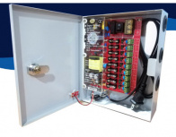 Mira Fuente de Poder para Cámara 70026, Entrada 110 - 220V, Salida 12V, 5A