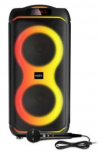 Misik Bocina MB2208N, Bluetooth, Inalámbrico, 40W RMS, USB, Negro