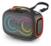 Misik Bocina Portátil MS272, Bluetooth, Inalámbrico, USB-A, Negro