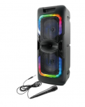 Misik Bocina con Subwoofer MB2208N, Bluetooth, Alámbrico/Inalámbrico, 50W RMS, USB, Negro