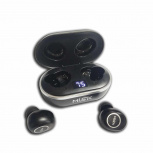 Misik Audífonos Intrauriculares con Micrófono MH622, Inalámbrico, Bluetooth Negro