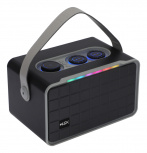 Misik Bocina Portátil MS258, Bluetooth, Alámbrico/Inalámbrico, 10W, Negro