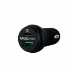 Mobifree Cargador para Auto MB-923330, 1x USB 2.0, Negro
