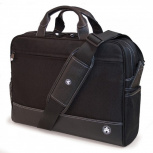 Mobile Edge Maletín de Nylon Briefcase para Laptop 17.3", Negro