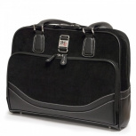 Mobile Edge Maletín de Cuero MEWCCS para Laptop 14", Negro