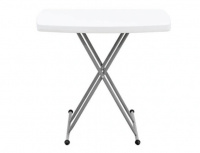 MODAMOB Mesa Plegable ZL-SJ76, 50 x 76cm, Blanca