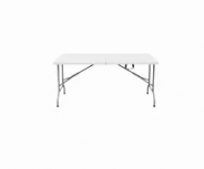 Modamob Mesa Plegable ZL-Z152, 152cm x 71cm, Blanco