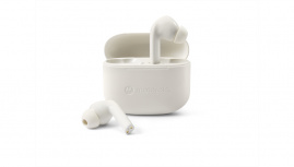 Motorola Audífonos Intrauriculares con Micrófono Buds 065, Inalámbrico, Bluetooth, Cancelación de Ruido, Blanco