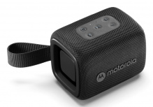 Motorola Bocina Portátil ROKR 300, Bluetooth, Inalámbrico, USB-C, 7W, Negro - Resistente a Polvo/Agua