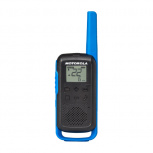 Motorola Radio Análogo Portátil de 2 Vías TalkAbout T270, 22 Canales, Negro/Azul