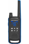 Motorola Kit de Radios, Portátil T802, 22 canales, 156.025 - 162 MHz, 2 Piezas image