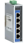 Switch Moxa EDS-205A, 5 Puertos 5G Ethernet 100/1000/5000, 1 Gbit/s, 2000 Entradas, No Administrado