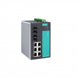 Switch Moxa EDS-508A, 8 Puertos Fast Ethernet 10/100, 1.6 Gbit/s, 8192 Entradas, Administrado