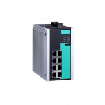 Switch Moxa Gigabit Ethernet EDS-G508E, 8 Puertos 10/100/1000Mbps, 8.000 Entradas - Administrable