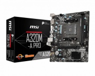 Tarjeta Madre MSI Micro ATX A320M-A PRO, S-AM4, AMD A320, HDMI, 32GB DDR4 para AMD ― Requiere Actualización de BIOS para la Serie Ryzen 3000