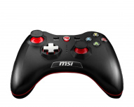 MSI Gamepad FORCE GC30, Alámbrico/Inalámbrico, USB 2.0, Negro  image