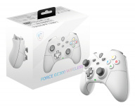 MSI Gamepad Force GC300 Wireless, Alámbrico/Inalámbrico, Bluetooth/RF/USB, Blanco image