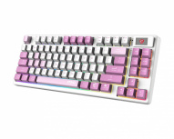 Teclado Gamer MSI Forge GK600 TKL Wireless LED RGB TKL, Teclado Mecánico, Kailh Low-Profile White, Inalámbrico, USB/Bluetooth, Multicolor, Español image