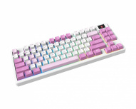Teclado Gamer MSI Forge GK600 TKL Wireless LED RGB TKL, Teclado Mecánico, Kailh Low-Profile White, Inalámbrico, USB/Bluetooth, Multicolor, Español image