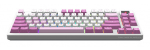 Teclado Gamer MSI Forge GK600 TKL Wireless LED RGB TKL, Teclado Mecánico, Linear, Inalámbrico, USB/RF Inalámbrico/Bluetooth, Morado, Inglés - Imagen adicional 3