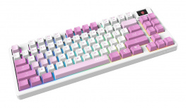 Teclado Gamer MSI Forge GK600 TKL Wireless LED RGB TKL, Teclado Mecánico, Linear, Inalámbrico, USB/RF Inalámbrico/Bluetooth, Morado, Inglés image