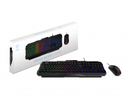 Kit Gamer de Teclado y Mouse MSI FORGE GK100, Alámbrico, USB, Negro, Español image