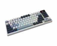 Teclado Gamer MSI Forge GK600 TKL LED RGB TKL, Teclado Mecánico, Linear, Alámbrico, USB, Blanco, Inglés - Imagen adicional 1