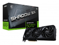 Tarjeta de Video MSI NVIDIA GeForce RTX 5070 Ti SHADOW 3X OC, 16GB 256-bit GDDR7, PCI Express 5.0