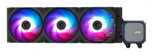 MSI MAG CORELIQUID A13 360 Enfriamiento Líquido para CPU, 3x 120mm, hasta 2000RPM, Negro