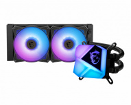 MSI CoreLiquid C240 ARGB Enfriamiento Líquido para CPU, 2x 120mm, hasta 2000RPM, Negro ― No incluye la caja original.