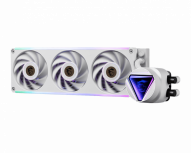 MSI MAG CORELIQUID C360 V2 WHITE Enfriamiento Líquido para CPU, 3x 120mm, hasta 1900RPM, Blanco image