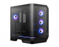 Gabinete MSI MAG PANO 120R PZ, Midi-Tower, Micro-ATX/Mini-ITX, USB 3.0, sin Fuente, 1 Ventilador Instalado, Negro