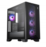 Gabinete MSI GUNGNIR 211R AirFlow PZ, Midi-Tower, Micro-ATX/Mini-ITX, USB 3.0, sin Fuente, 4 Ventiladores Instalados, Negro image