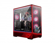 Gabinete MSI 130R MLG, Midi-Tower, ATX/Micro-ATX/Mini-ITX, USB 3.0, sin Fuente, 4 Ventiladores Instalados, Rojo