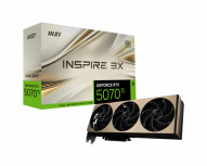Tarjeta de Video MSI NVIDIA GeForce RTX 5070 Ti INSPIRE 3X OC PLUS, 16GB 256-bit GDDR7, PCI Express 5.0 image