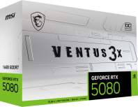 Tarjeta de Video MSI NVIDIA GeForce RTX 5080 VENTUS 3X OC WHITE, 16GB 256-bit GDDR7, PCI Express x16 5.0 image