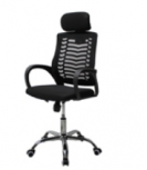 Mundo In Silla 108A, Respaldo de malla, Negro