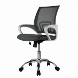 Mundo In Silla SILL0904073, Respaldo en Malla, Gris