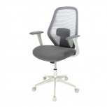 Mundo In Silla W Bastia, Respaldo de malla, Gris