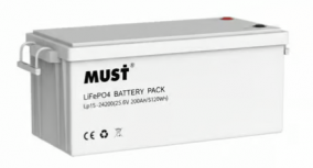 Must Batería Sellada LP1524100, Litio, 25.6V, 100Ah