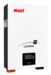 Must Batería de Litio Ferrofosfato LiFePO4 LP16-48100, 100Ah, 51.2V
