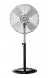 Mytek Ventilador de Pedestal 3370, 3 Velocidades, 24", Negro/Plata